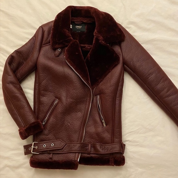 Aviotor faux leather and fur jacket - worn twice - Picture 1 of 3